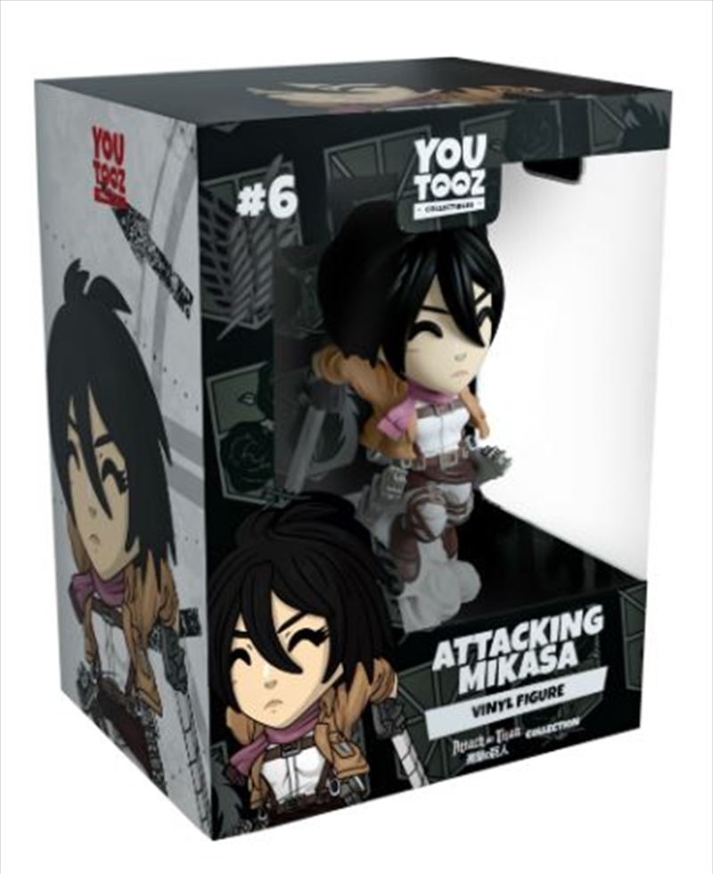 YOUTOOZ - Attack On Titan Attacking Mikasa Vinyl Figure/Product Detail/Figurines