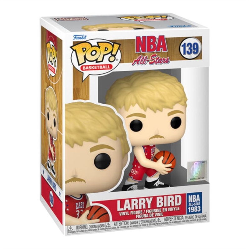 NBA: Legends - Larry Bird White All Star Uni 92 Pop! Vinyl/Product Detail/Sport