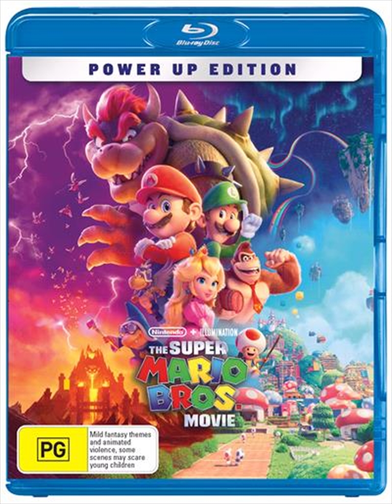 Buy Super Mario Bros. Movie Power Up Edition, The on Bluray Sanity