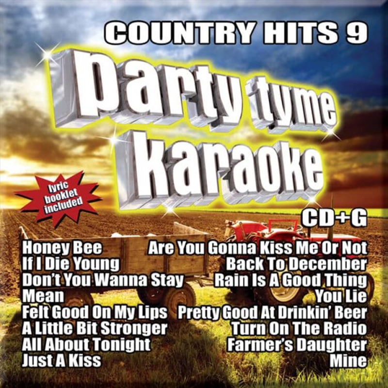 Party Tyme Karaoke - Country Hits 9/Product Detail/Karaoke