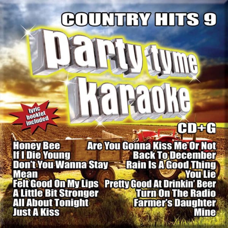 Party Tyme Karaoke - Country Hits 9/Product Detail/Karaoke