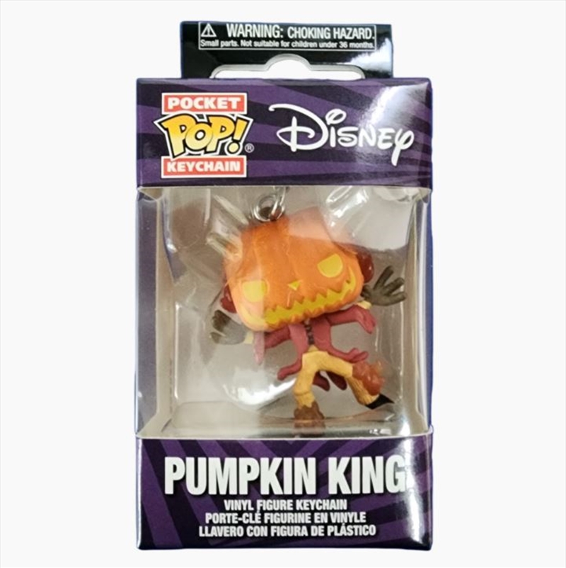 Nightmare Before Christmas - Pumpkin King 30th Anniversary Pop! Keychain/Product Detail/Pop Vinyl Keychains