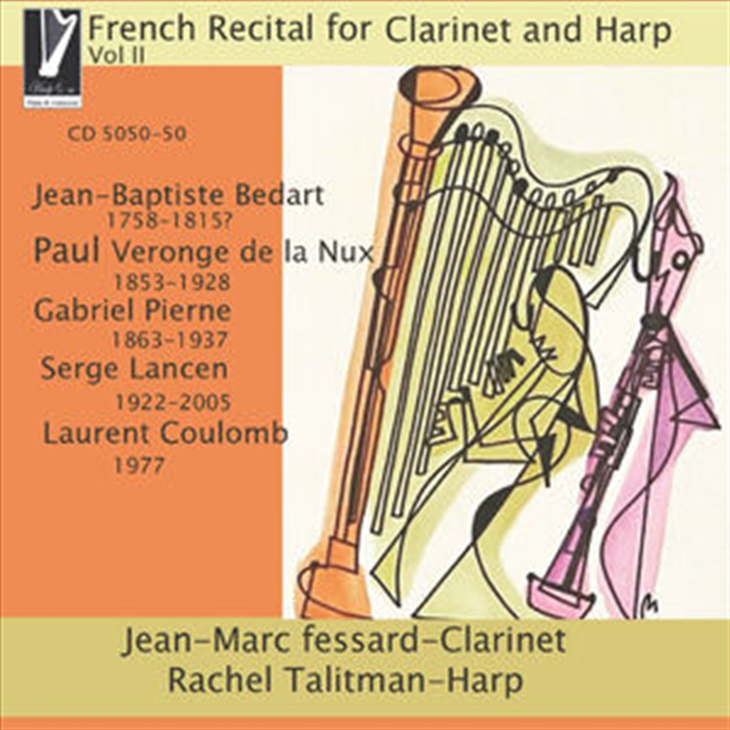 French Recital For Clarinet & Harp Vol II/Product Detail/Classical