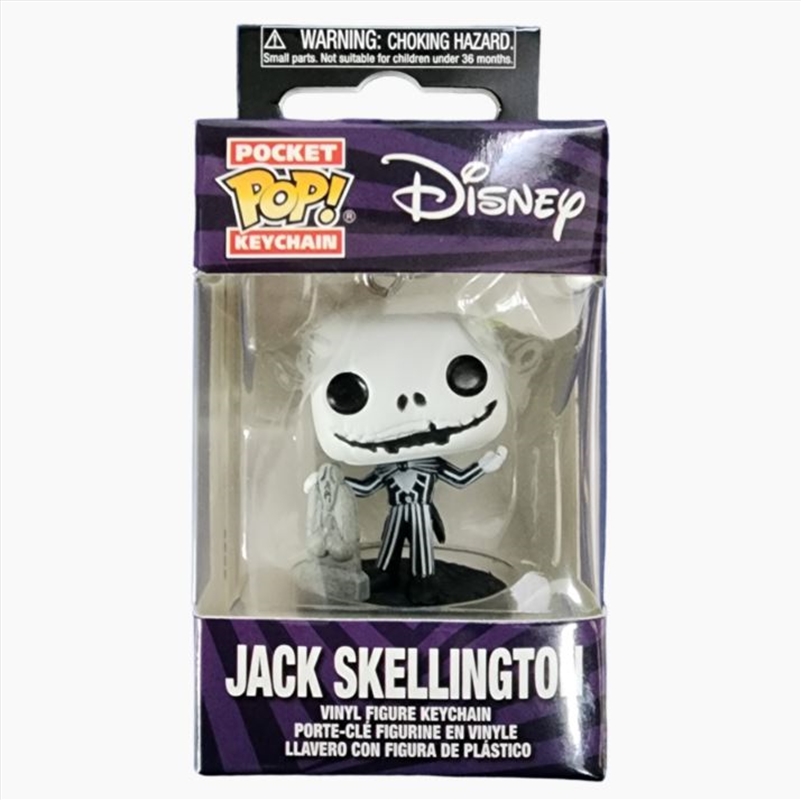 Nightmare Before Christmas - Jack Skellington 30th Anniversary Pop! Keychain/Product Detail/Pop Vinyl Keychains