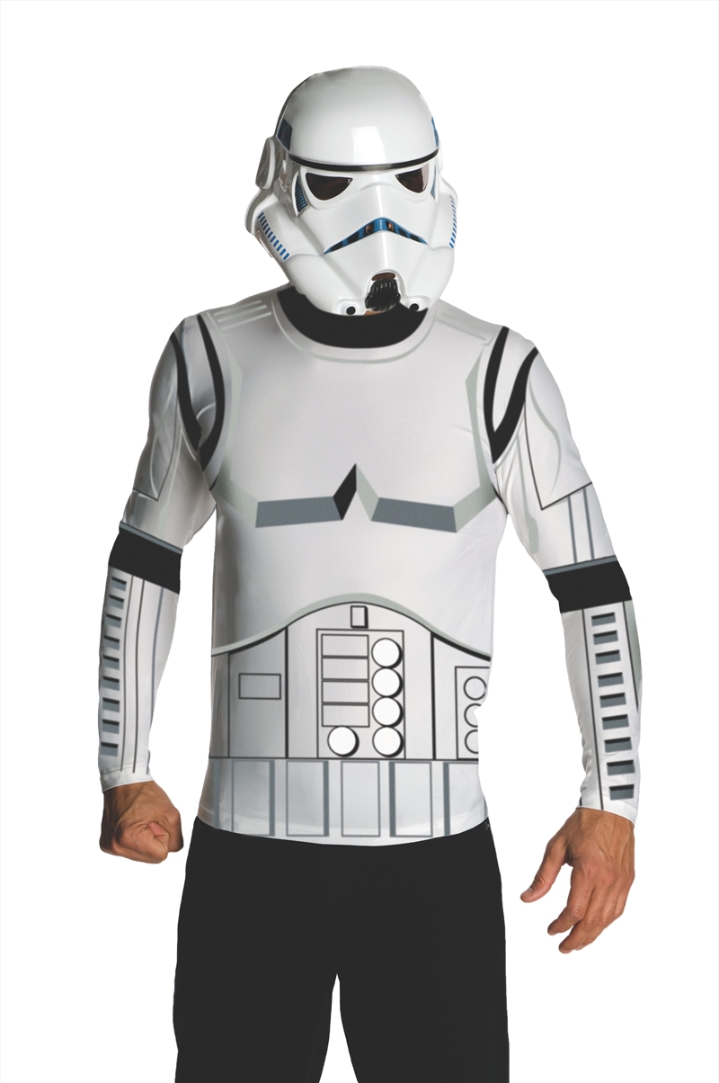 Stormtrooper Classic Costume Top & Mask - Size L/Product Detail/Costumes