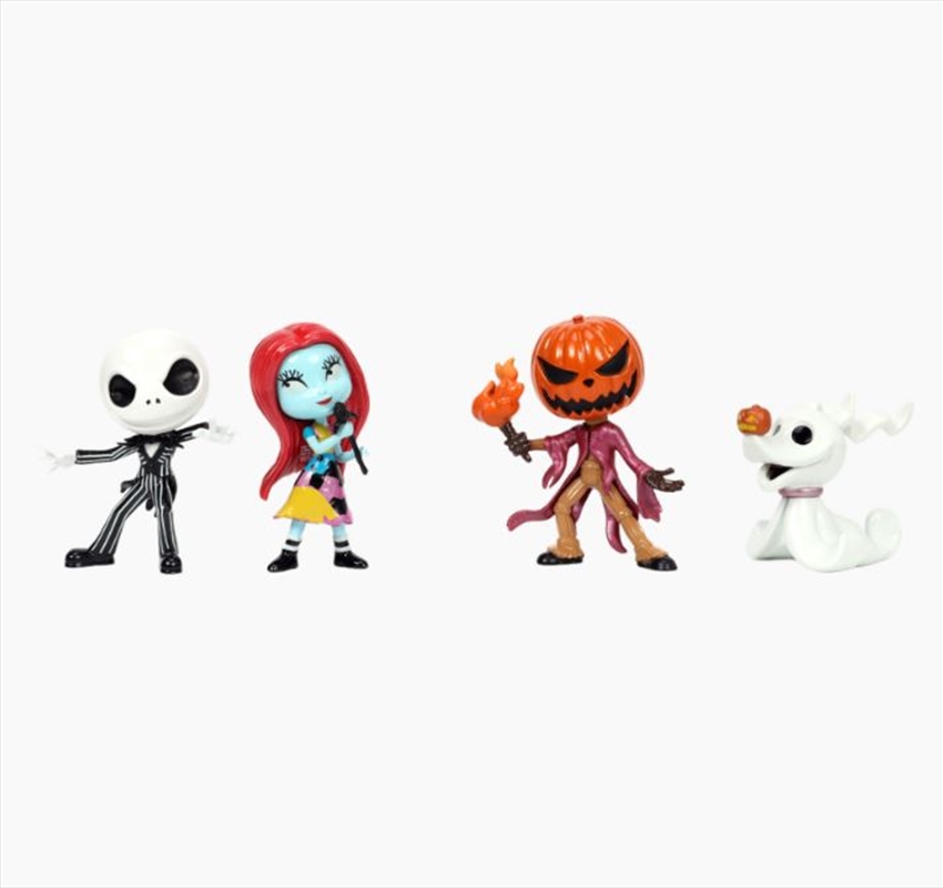 Nightmare Before Christmas - 2.5" Diecast MetalFig 4-Pack/Product Detail/Figurines