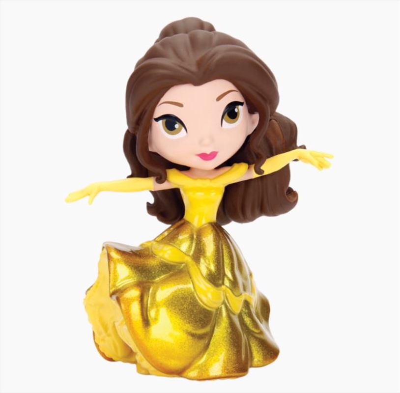 Beauty & the Beast (1991) - Belle with Gold Dress 4" Diecast MetalFig/Product Detail/Figurines