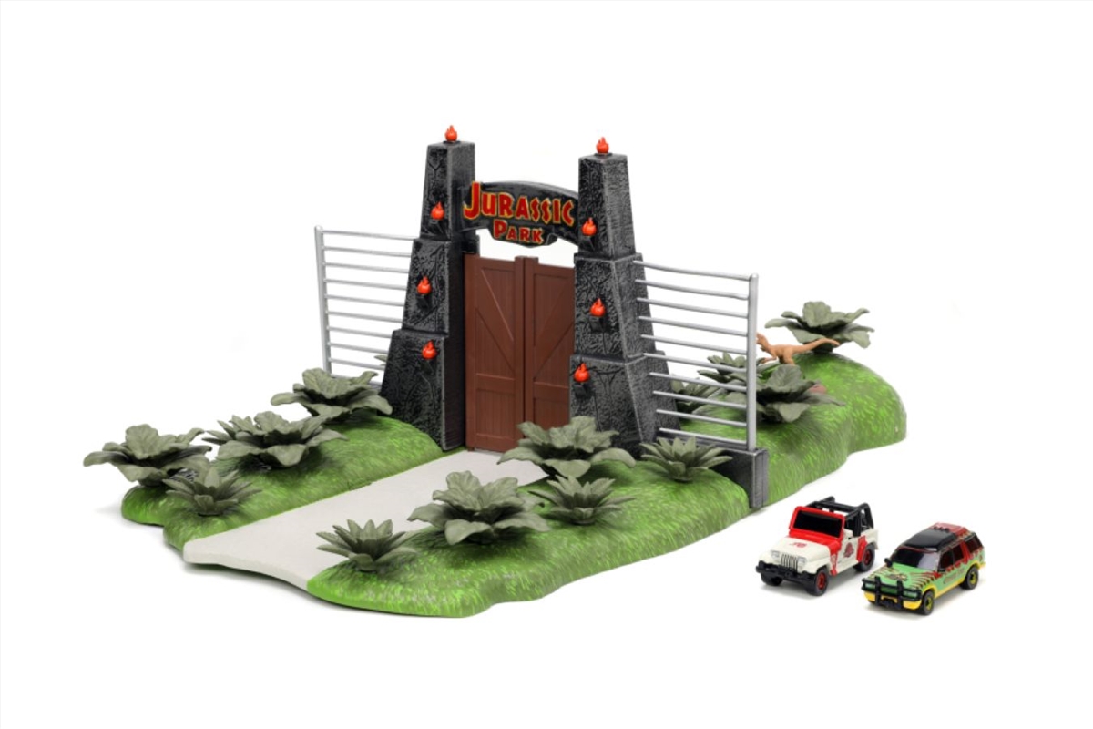 Jurassic Park - Nano Scene Diorama with 2 vehicles/Product Detail/Figurines