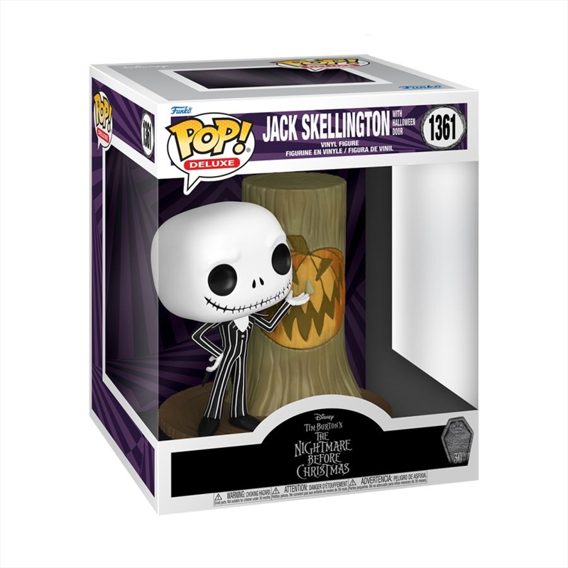 The Nightmare Before Christmas - Jack with Halloween Town Door 30thAnniversary Pop! Deluxe/Product Detail/Movies