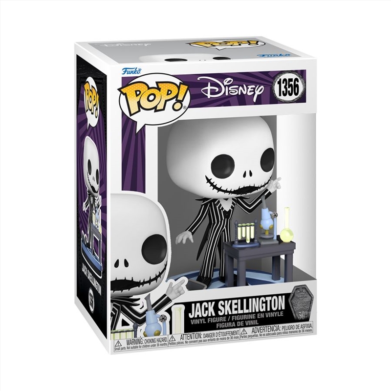 The Nightmare Before Christmas - Jack Skellington in Laboratory 30th Anniversary Pop! Vinyl/Product Detail/Movies