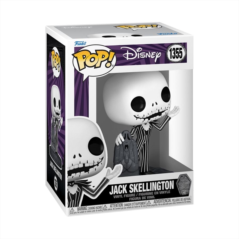 The Nightmare Before Christmas - Jack with Gravestone 30th Anniversary Pop! Vinyl/Product Detail/Movies