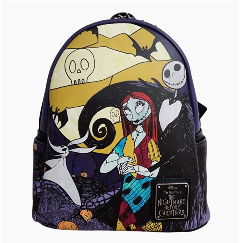 Loungefly Nightmare Before Christmas - Jack & Sally US Exclusive Mini Backpack/Product Detail/Bags