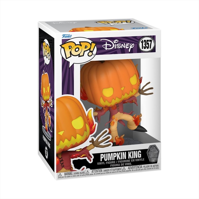The Nightmare Before Christmas - Pumpkin King 30th Anniversary Pop! Vinyl/Product Detail/Movies