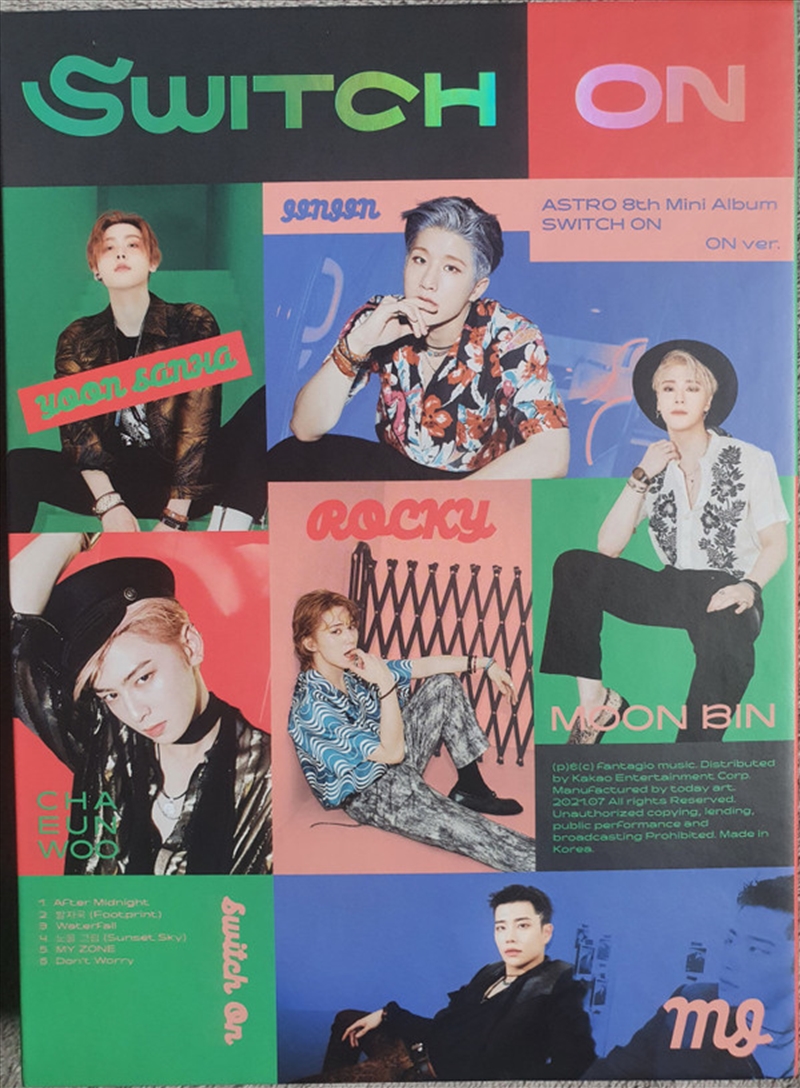 Switch On: 8th Mini Album/Product Detail/World