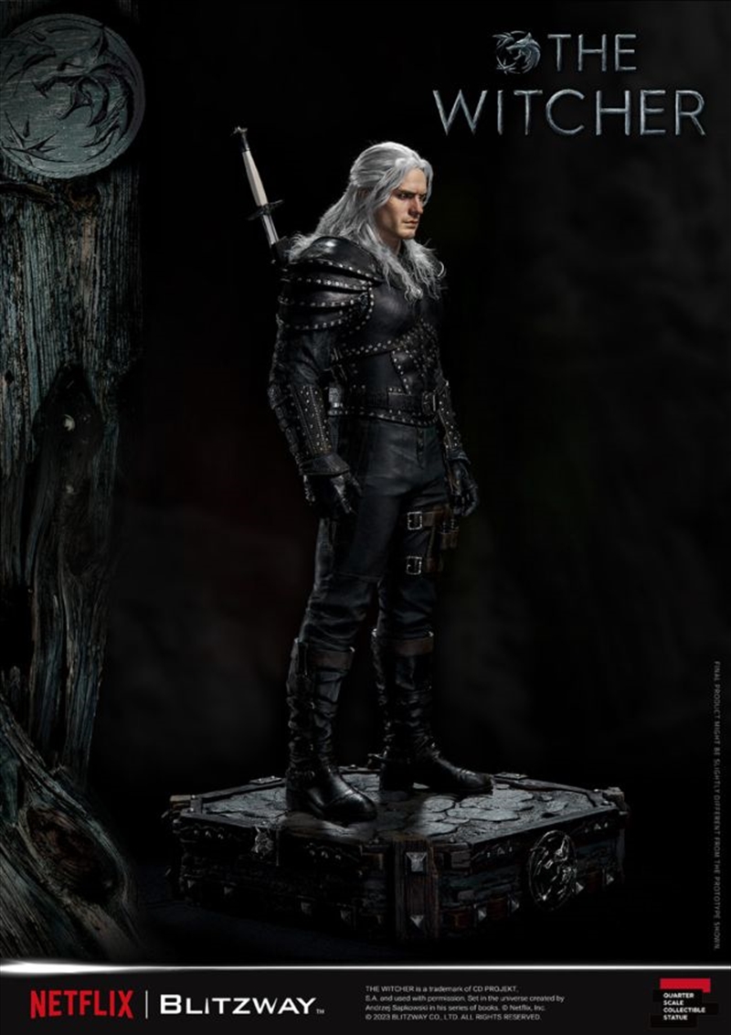 The Witcher (TV) - Geralt of Rivia 1:4 Scale Statue/Product Detail/Figurines