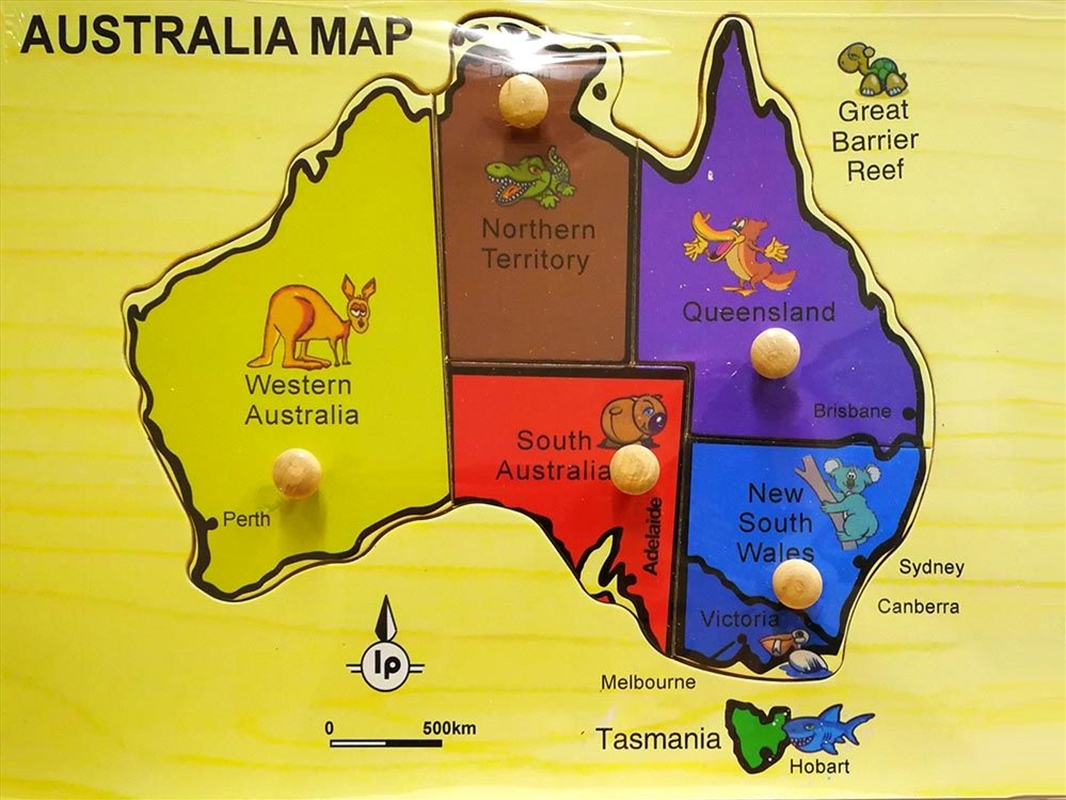 Australia Map Wooden Puzzle/Product Detail/Jigsaw Puzzles