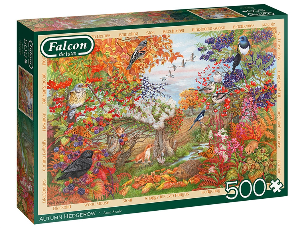 Autumn Hedgerow 500 Piece/Product Detail/Jigsaw Puzzles