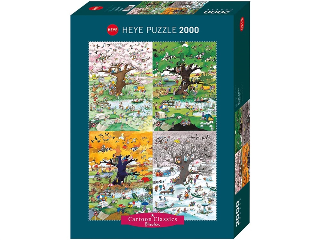 Blachon 4 Seasons 2000 Piece/Product Detail/Jigsaw Puzzles
