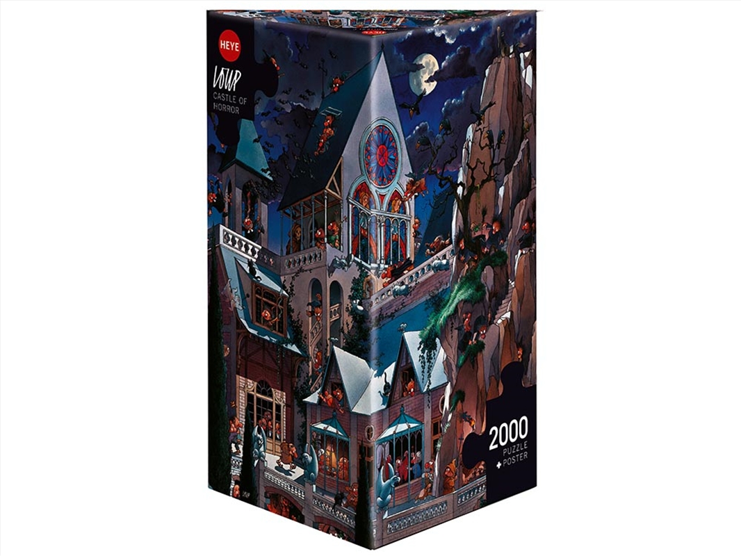 Castle Of Horror 2000 Piece/Product Detail/Jigsaw Puzzles