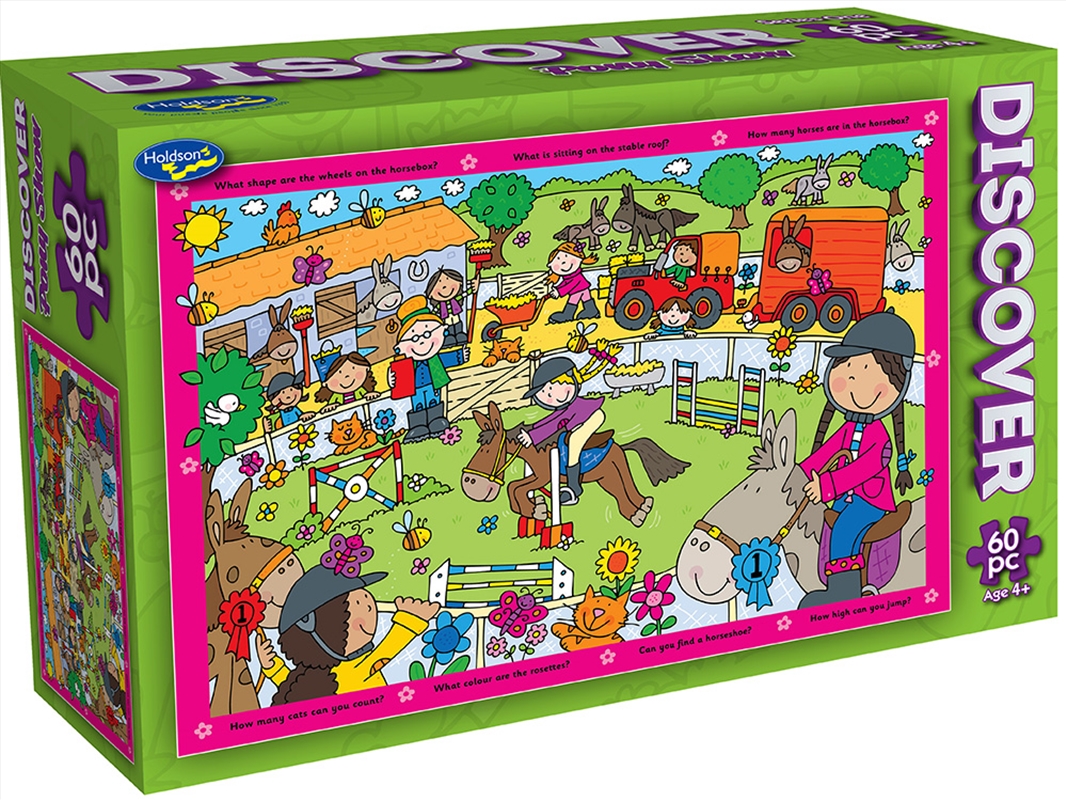Discover Pony Show 60 Piece/Product Detail/Jigsaw Puzzles