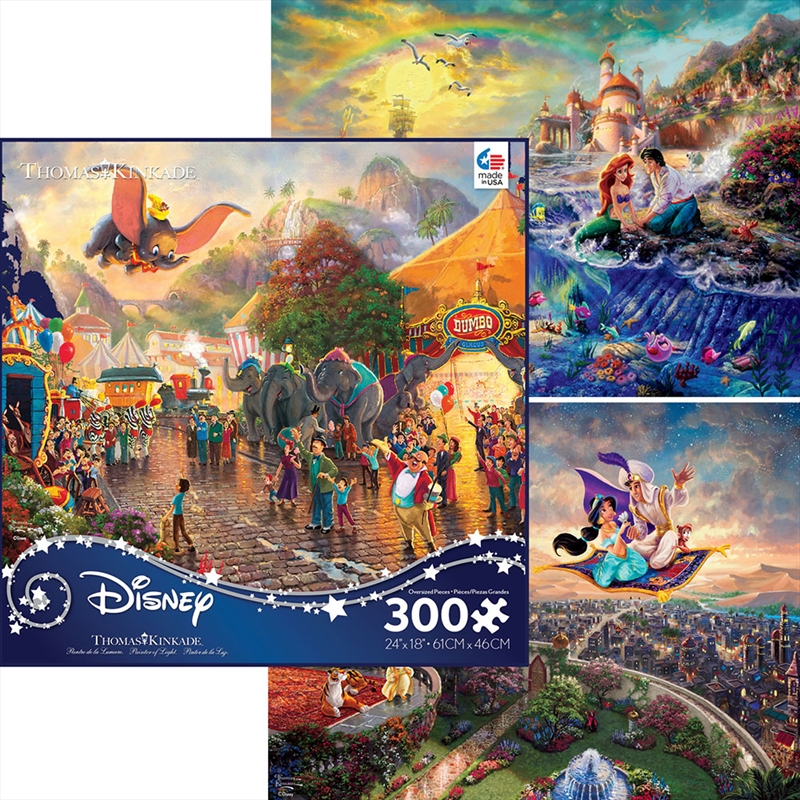 Disney Princess 300 Piece XL Assorted (SENT AT RANDOM)/Product Detail/Jigsaw Puzzles