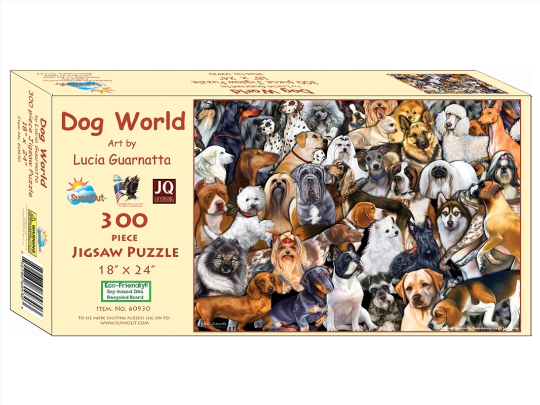 Dog World 300 Piece XL/Product Detail/Jigsaw Puzzles