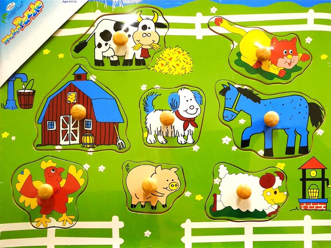 Buy Farm Wooden Puzzle Online Sanity