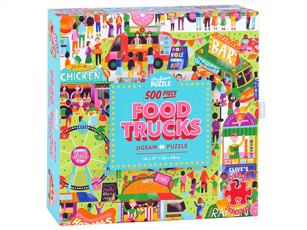 Food Trucks Festival 500 Piece/Product Detail/Jigsaw Puzzles