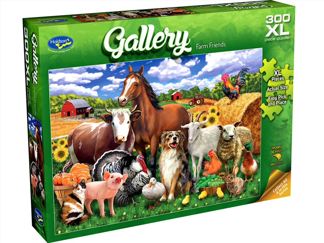 Gallery 8 Farm Friends 300 Piece XL/Product Detail/Jigsaw Puzzles