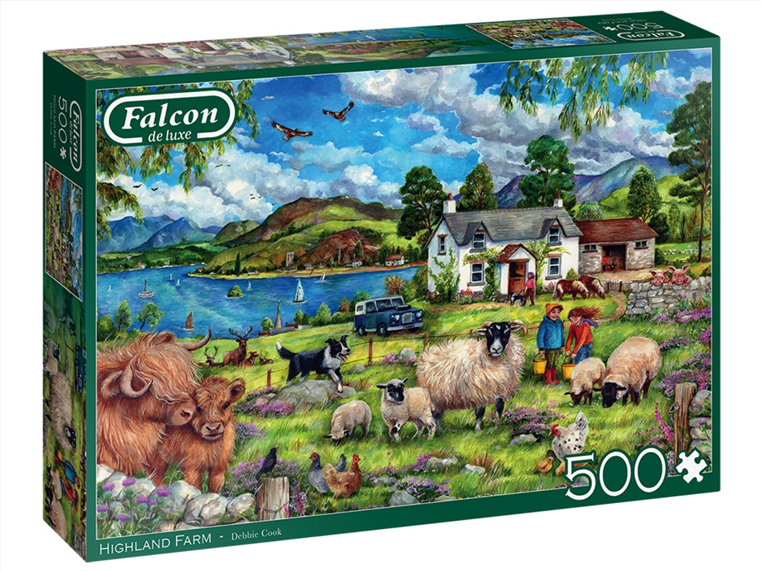Highland Farm 500 Piece/Product Detail/Jigsaw Puzzles