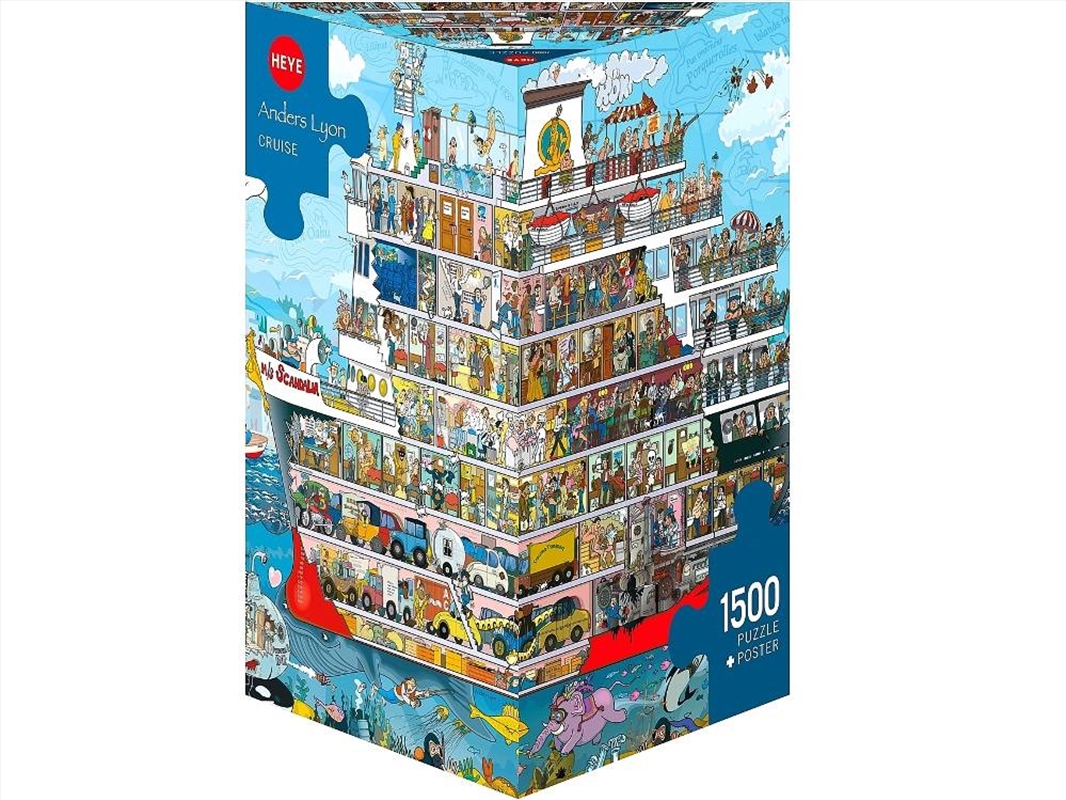 Lyon Cruise 1500 Piece/Product Detail/Jigsaw Puzzles
