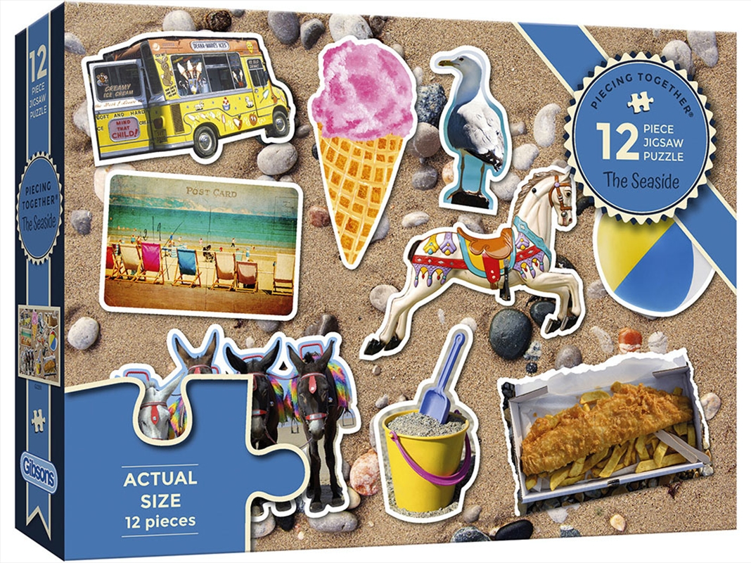 Piecing Together Seaside 12 Piece/Product Detail/Jigsaw Puzzles