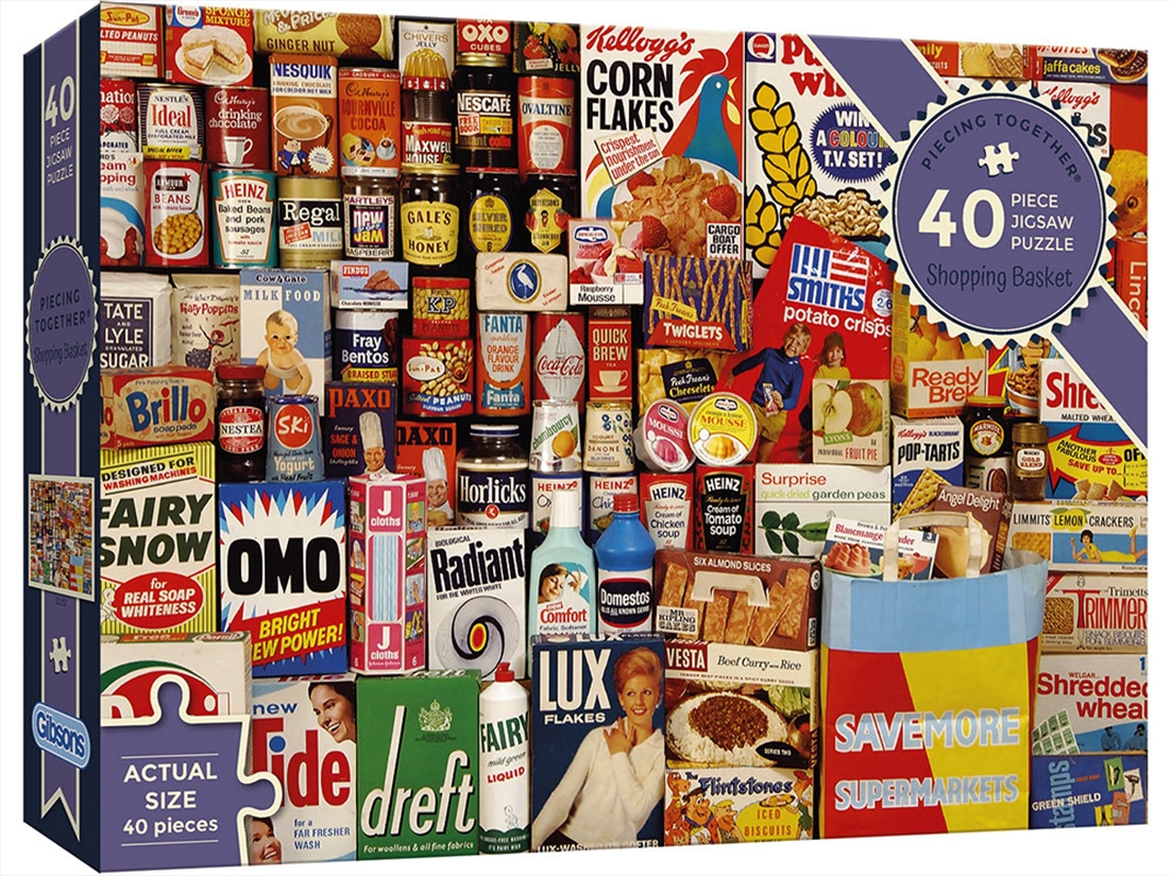 Piecing Together Shopping 40 Piece/Product Detail/Jigsaw Puzzles