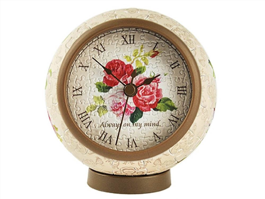 Puzzle Clock Classic Rose/Product Detail/Jigsaw Puzzles