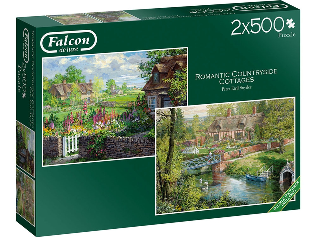 Romantic Cottages 2 x 500 Piece/Product Detail/Jigsaw Puzzles