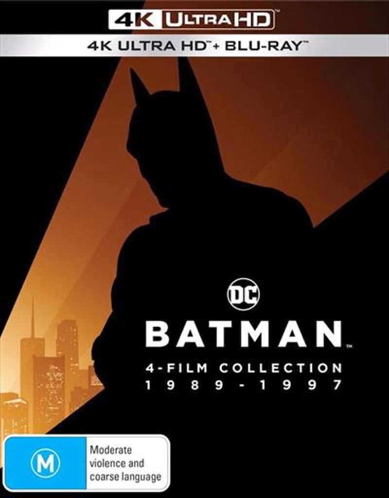Batman  Blu-ray + UHD - 4 Pack - 4-Film Collection UHD/Product Detail/Action