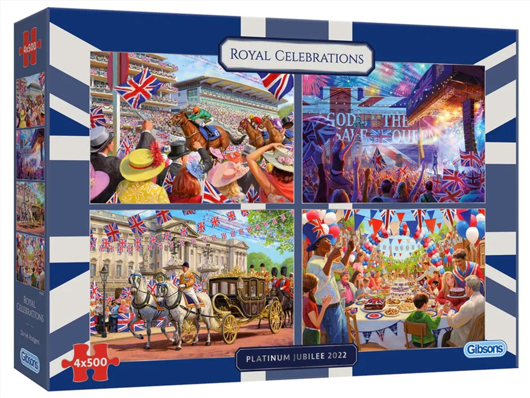 Royal Celebrations 4 X 500 Piece/Product Detail/Jigsaw Puzzles