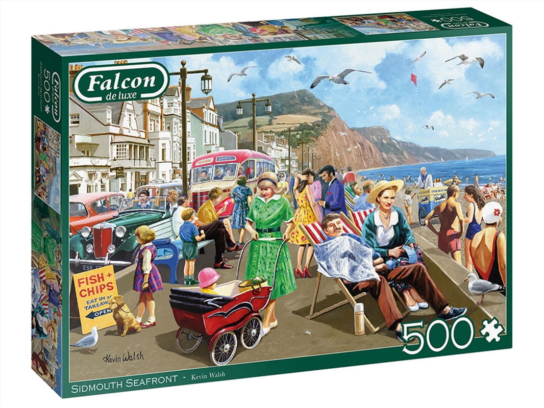 Sidmouth Seafront 500 Piece/Product Detail/Jigsaw Puzzles