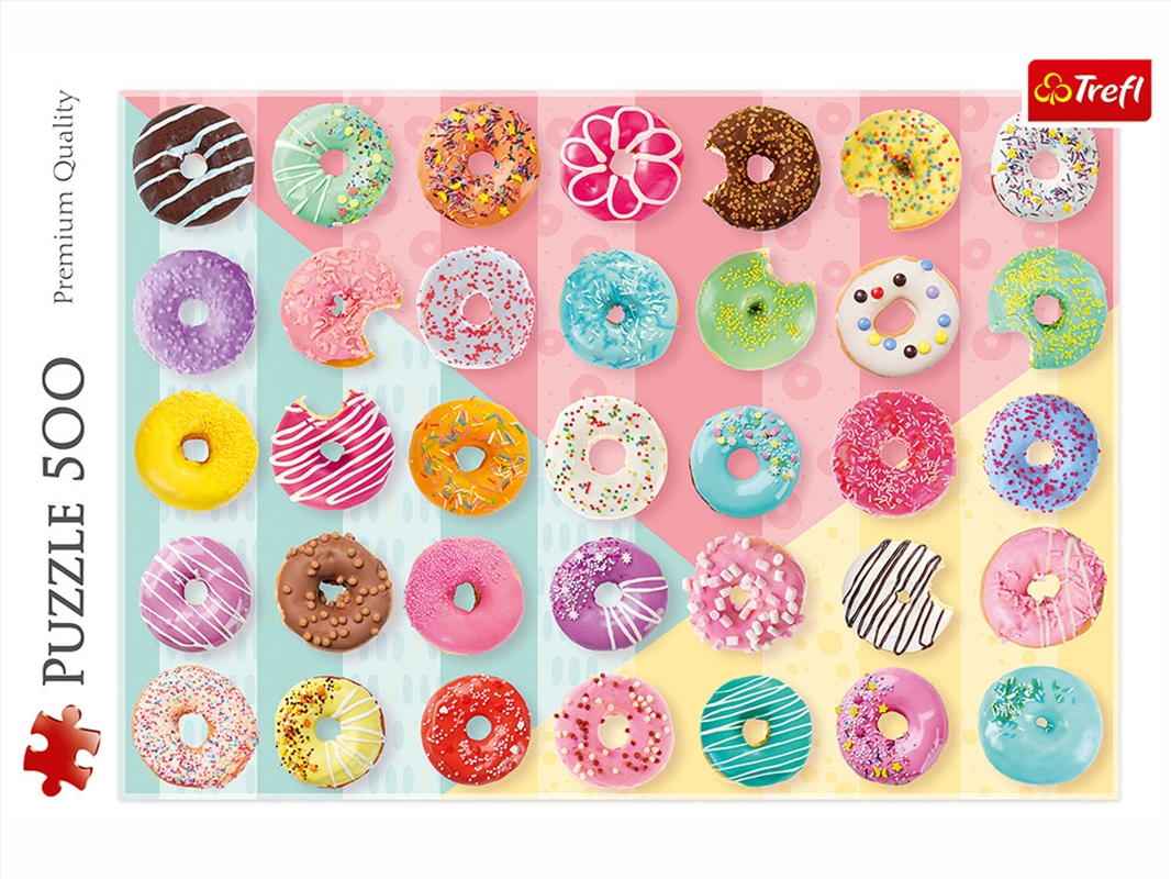 Sweet Donuts 500 Piece/Product Detail/Jigsaw Puzzles