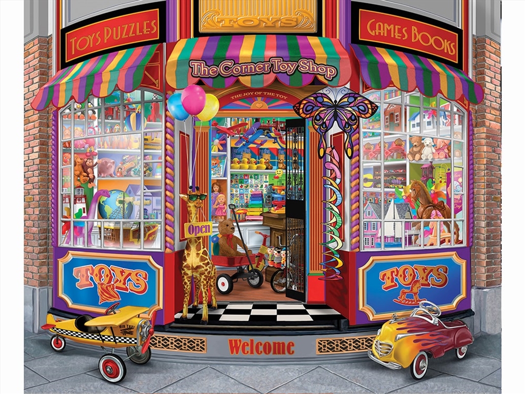 The Corner Toy Shop 300 Piece XL/Product Detail/Jigsaw Puzzles