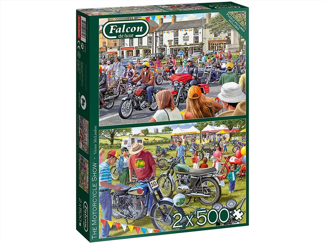 The Motorcycle Show 2 X 500 Piece/Product Detail/Jigsaw Puzzles