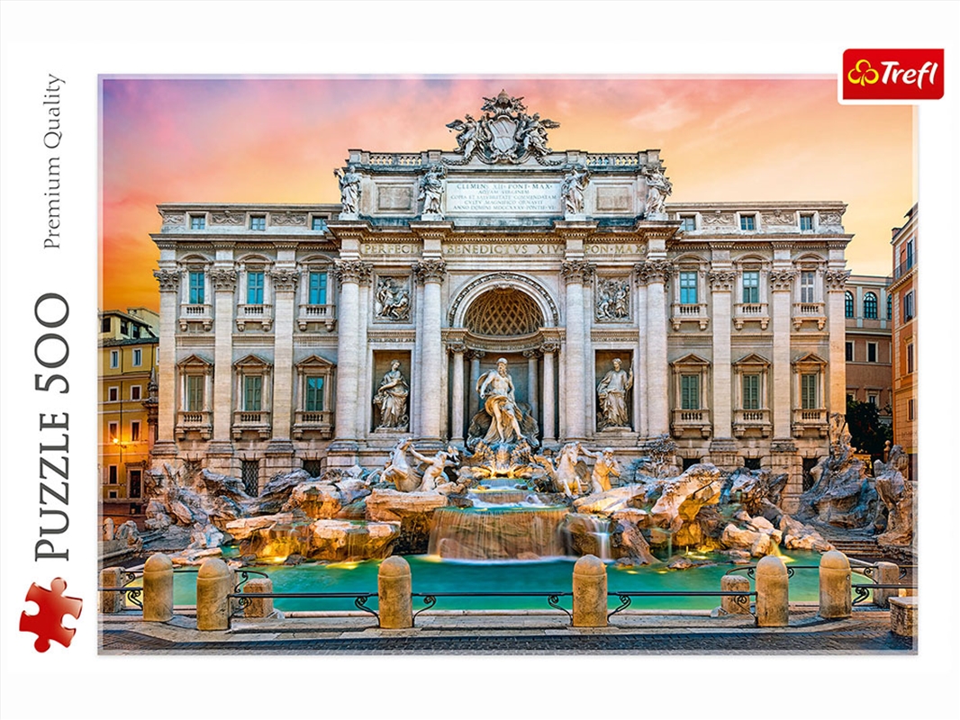Trevi Fountain Rome 500 Piece/Product Detail/Jigsaw Puzzles