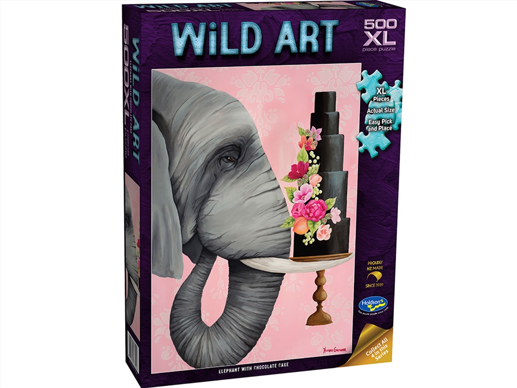 Wild Art Elephant 500 Piece XL/Product Detail/Jigsaw Puzzles