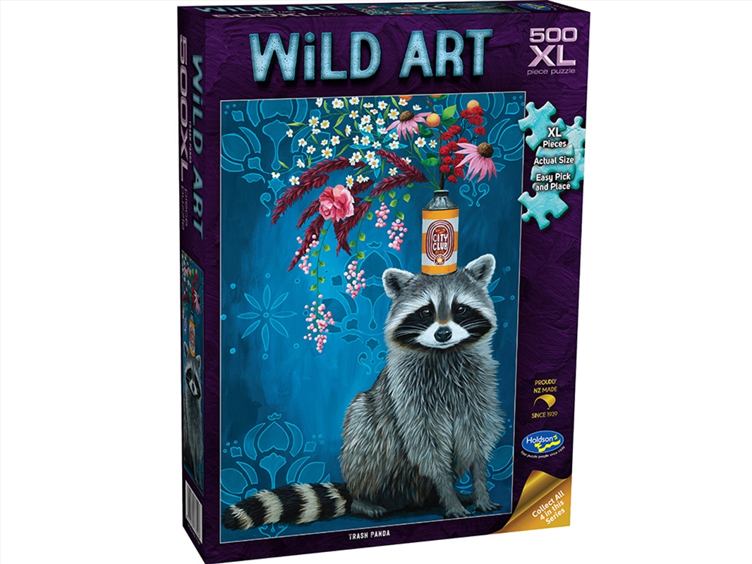Wild Art Trash Panda 500 Piece XL/Product Detail/Jigsaw Puzzles