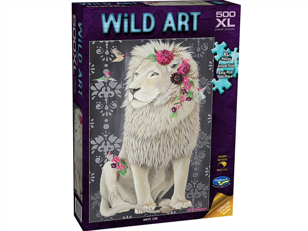 Wild Art White Lion 500 Piece XL/Product Detail/Jigsaw Puzzles