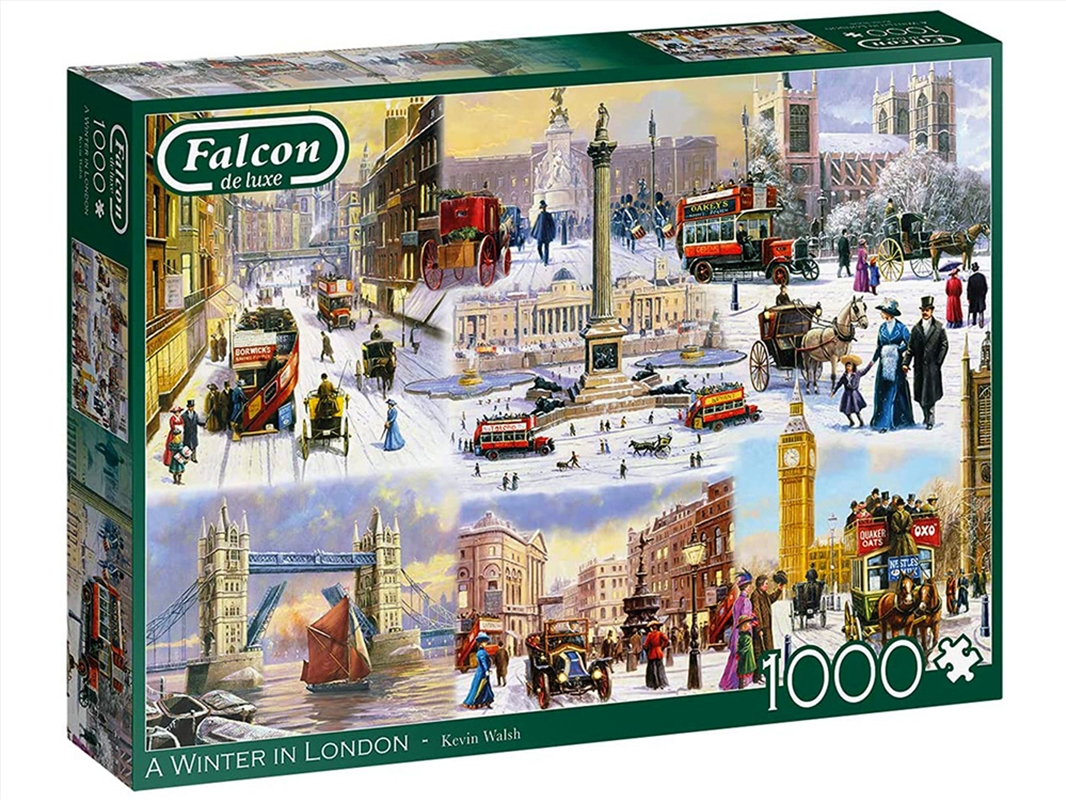 A Winter In London 1000 Piece/Product Detail/Jigsaw Puzzles