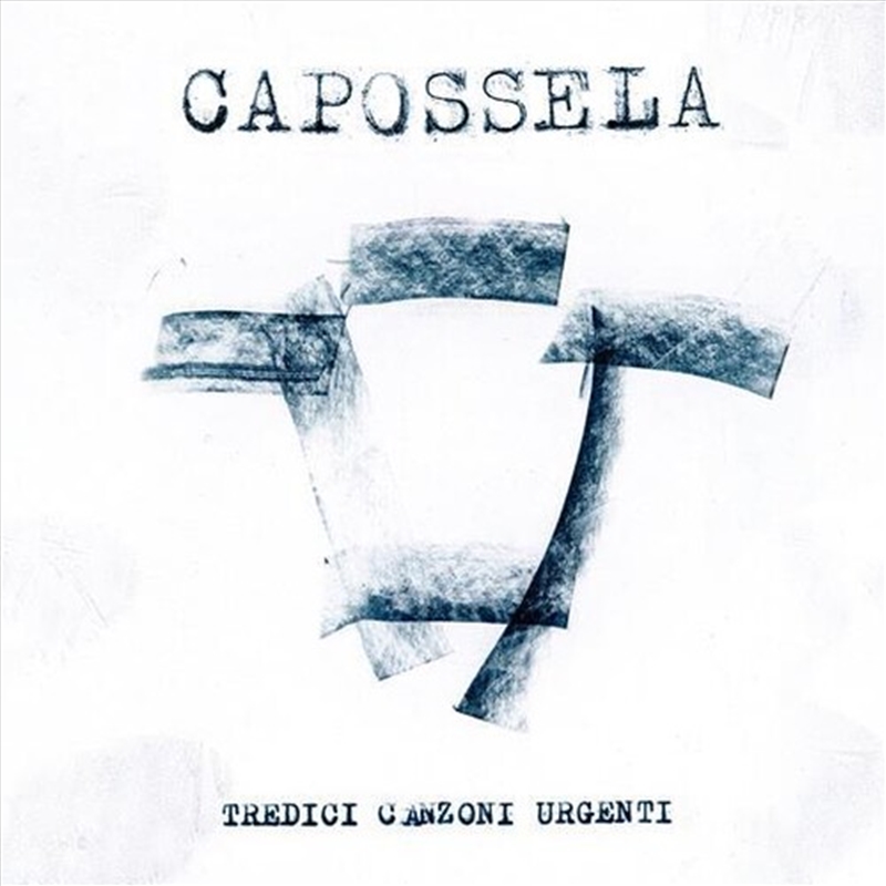 Tredici Canzoni Urgenti CD/Product Detail/Rock/Pop