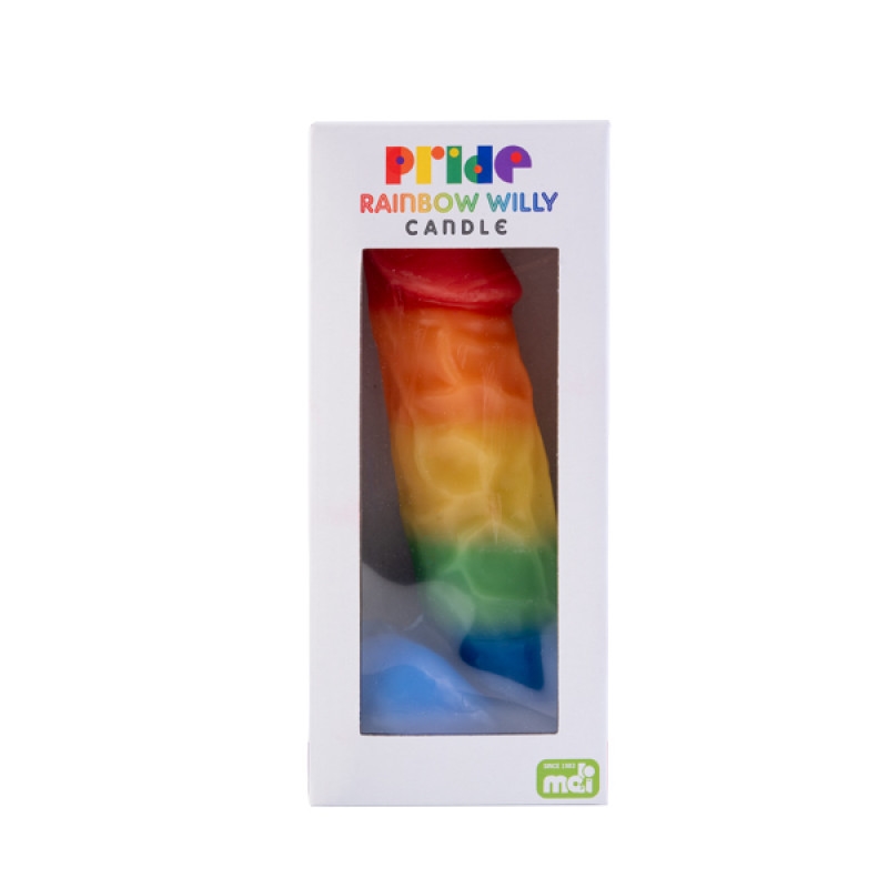 Rainbow Pride Willy Candle/Product Detail/Candles