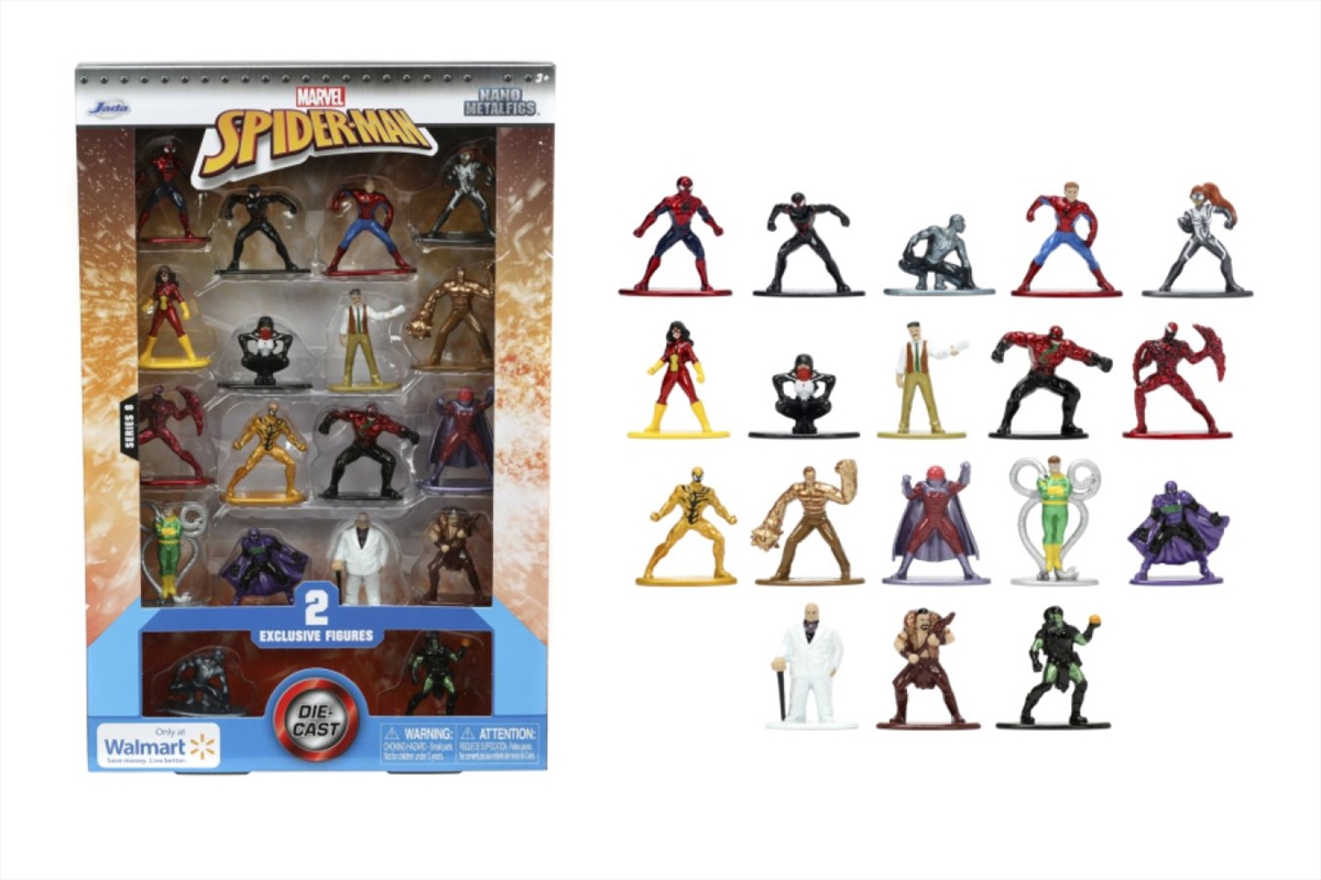 Spider-Man - 60th Anniversary Edition Nano MetalFig 18-Pack Set/Product Detail/Figurines