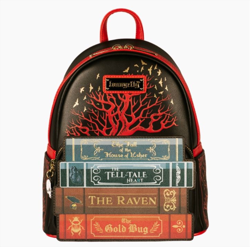 Loungefly Edgar Allan Poe - Literary Horror Backpack [RS]/Product Detail/Bags